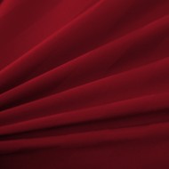 Komplet pościeli 160x200 Czerwona Adamaszek Pasy z Lamówką Elegancka
