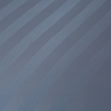 Komplet pościeli 220x200 Grafitowa Adamaszek Pasy z Lamówką Elegancka
