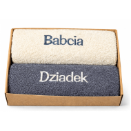 Ręczniki na prezent dla Babci i Dziadka Ręczniki Haftowane grube polskie