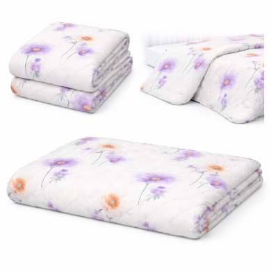Kołdra letnia 140x200 antyalergiczna lekka polska wzorzysta