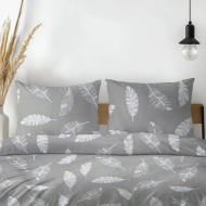 Komplet pościeli 160x200 + 2x 70x80 100% bawełna gruba polska piórka