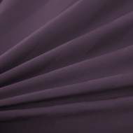 Komplet pościeli 160x200 Fioletowa Adamaszek Pasy z Lamówką Elegancka