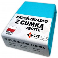 Prześcieradło FROTTE z gumką 220x200 wrzos