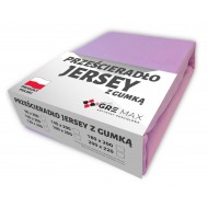 Prześcieradło JERSEY z gumką 90x200 Ecru