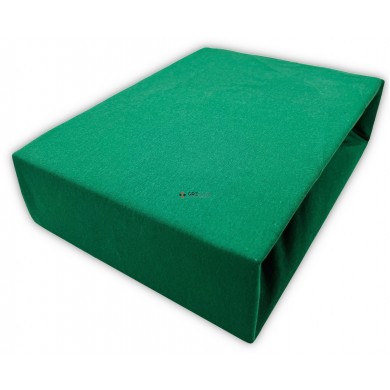 Prześcieradło JERSEY z gumką 180x200 Morski