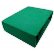 Prześcieradło JERSEY z gumką 180x200 Morski