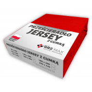 Prześcieradło JERSEY z gumką 90x200 Ecru