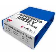 Prześcieradło JERSEY z gumką 90x200 Butelkowa zieleń
