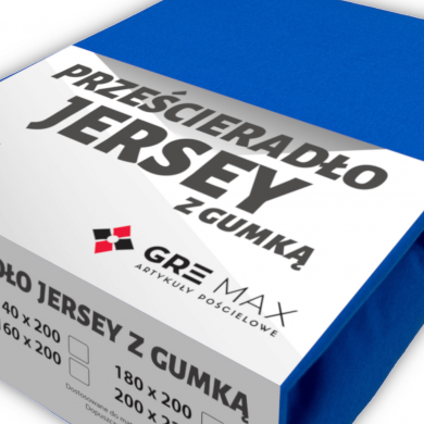 Prześcieradło JERSEY z gumką 220x200 Chaber