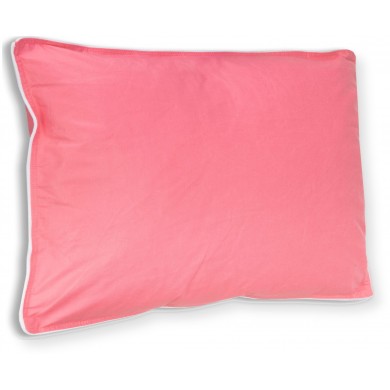 Poduszka puchowa 50x60 0,8kg różowa