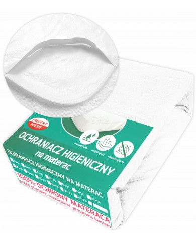 Ochraniacz na materac wodoodporny 220x200 podkład ochronny produkt polski