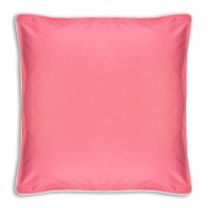 Poduszka puchowa premium 40x40 0,2kg różowa puch gęsi biały