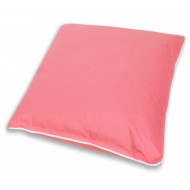 Poduszka puchowa premium 40x40 0,2kg różowa puch gęsi biały