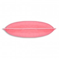 Poduszka puchowa premium 40x40 0,2kg różowa puch gęsi biały