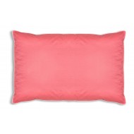 Poduszka puchowa premium 50x60 0,5kg różowa puch gęsi biały