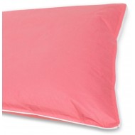 Poduszka puchowa premium 50x60 0,5kg różowa puch gęsi biały