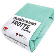 Prześcieradło bawełniane bez gumki 160x200 czarne