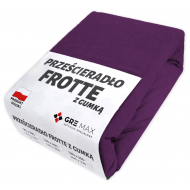 Prześcieradło FROTTE z gumką 120x200 turkus