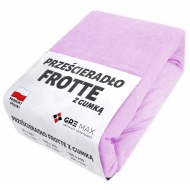 Prześcieradło FROTTE z gumką 120x200 zieleń
