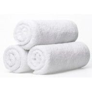 Ręcznik 50x100 biały 100% bawełna kąpielowy chłonny biały