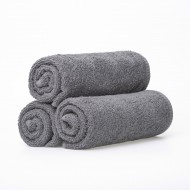 Ręcznik 50x100 szary 100% bawełna kąpielowy chłonny szary