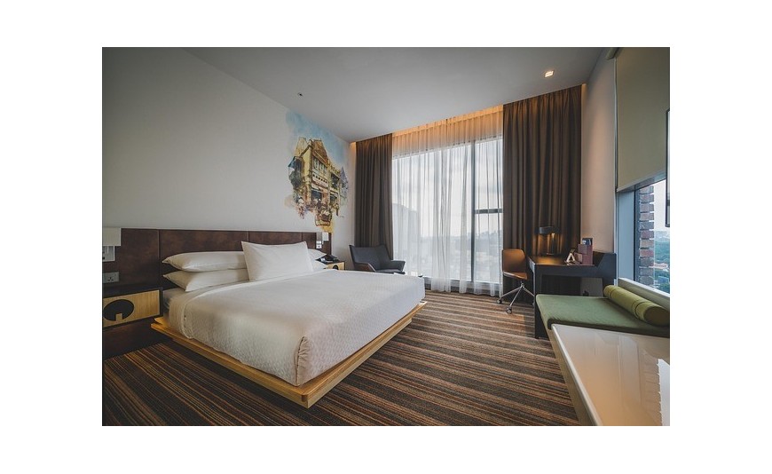 Prześcieradło, perfekcyjne łóżko w hotelu